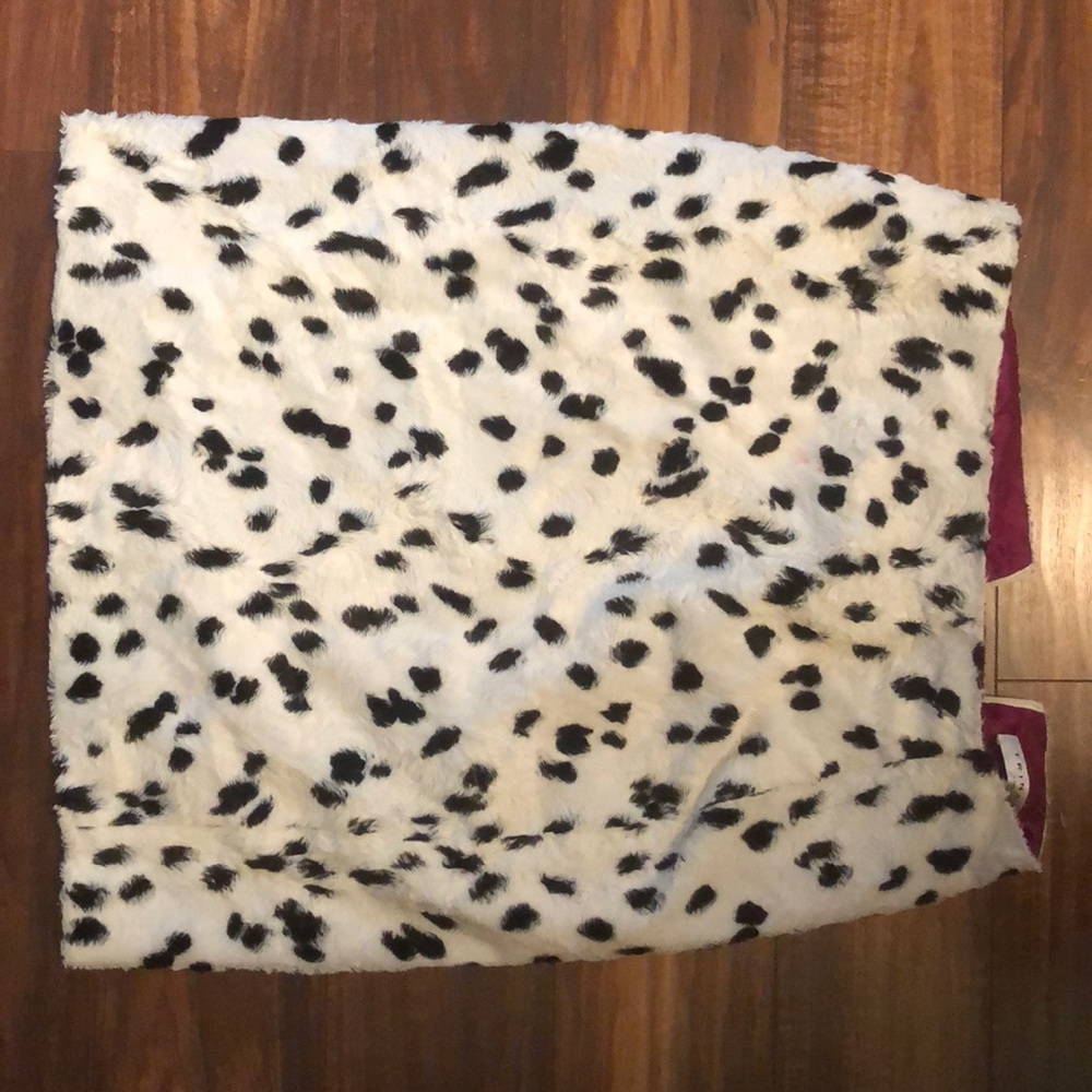Trina Turk  dalmatian print pencil skirt